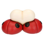 Thun - Coppia Coccinella Ella con cuore in ceramica | Rohome