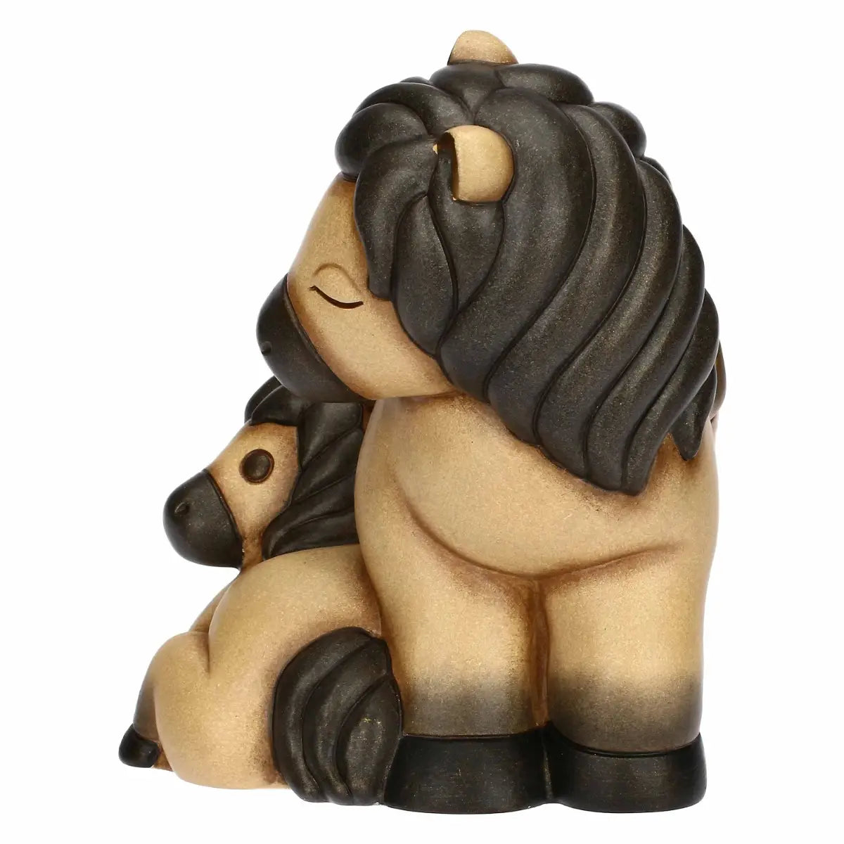 Thun - Coppia cavallo Isabella in ceramica | Rohome
