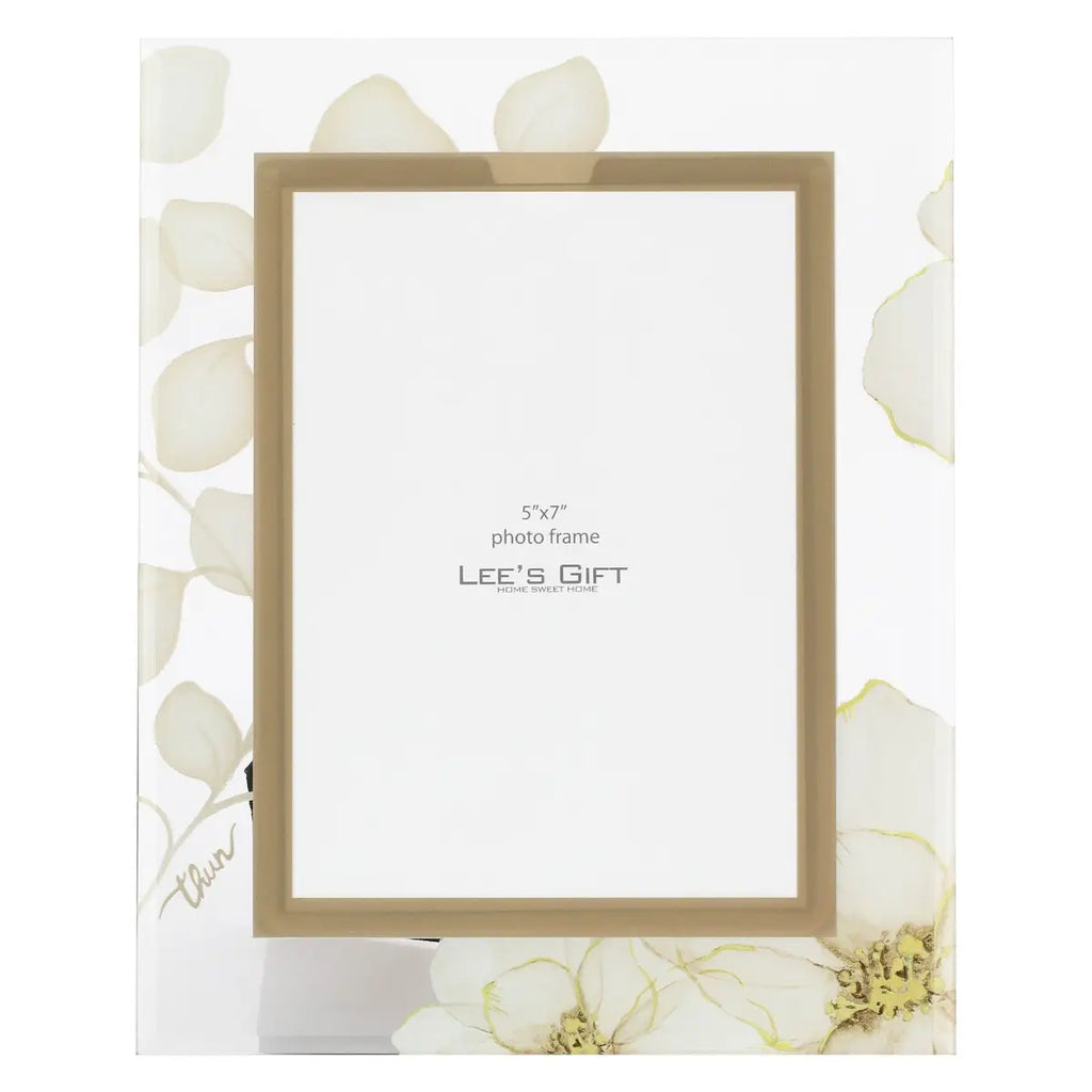 Thun - Portafoto in vetro Eterea grande, seppia | Rohome