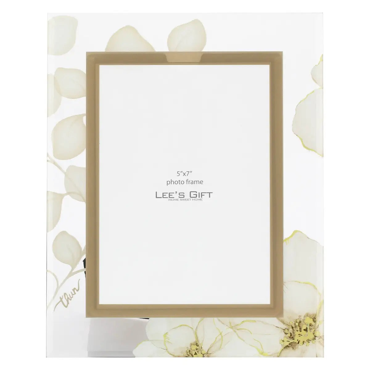 Thun - Portafoto in vetro Eterea grande, seppia | Rohome