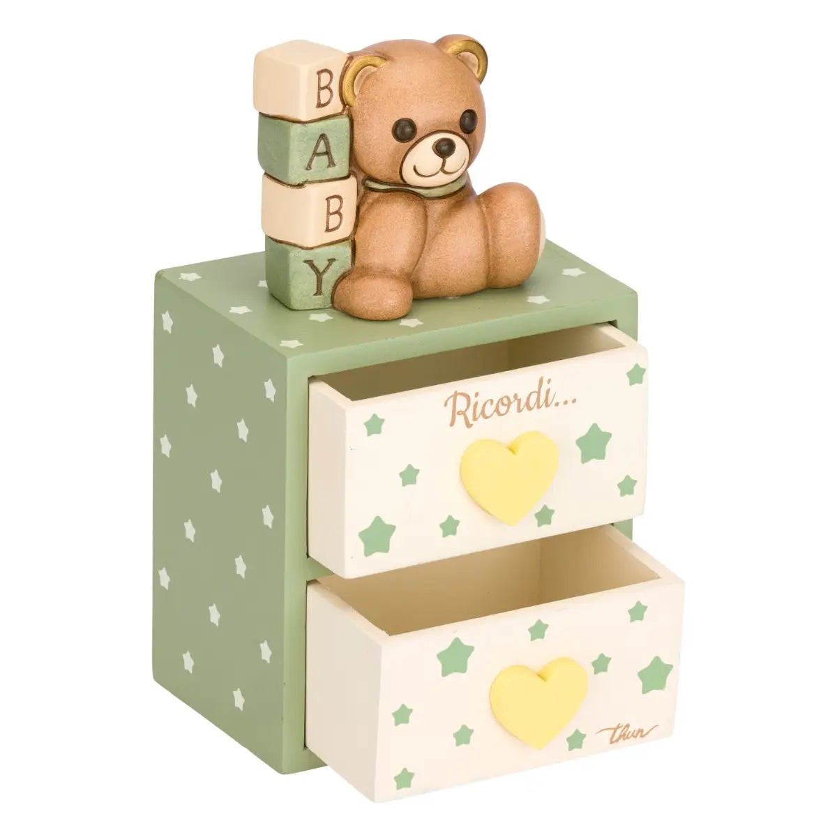 Thun - Set mini cassettiera con Teddy | Rohome
