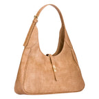 Thun - Borsa a spalla effetto rettile beige | Rohome