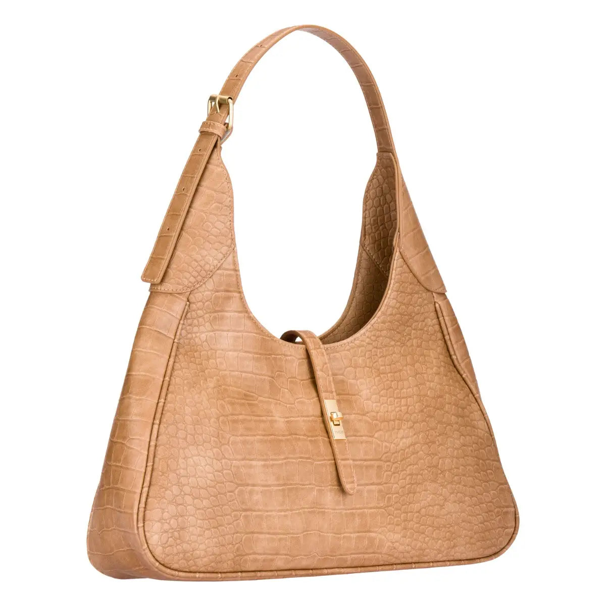 Thun - Borsa a spalla effetto rettile beige | Rohome