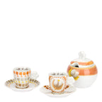 Thun - Set 2 tazzine espresso e zuccheriera linea Tulipani| Rohome