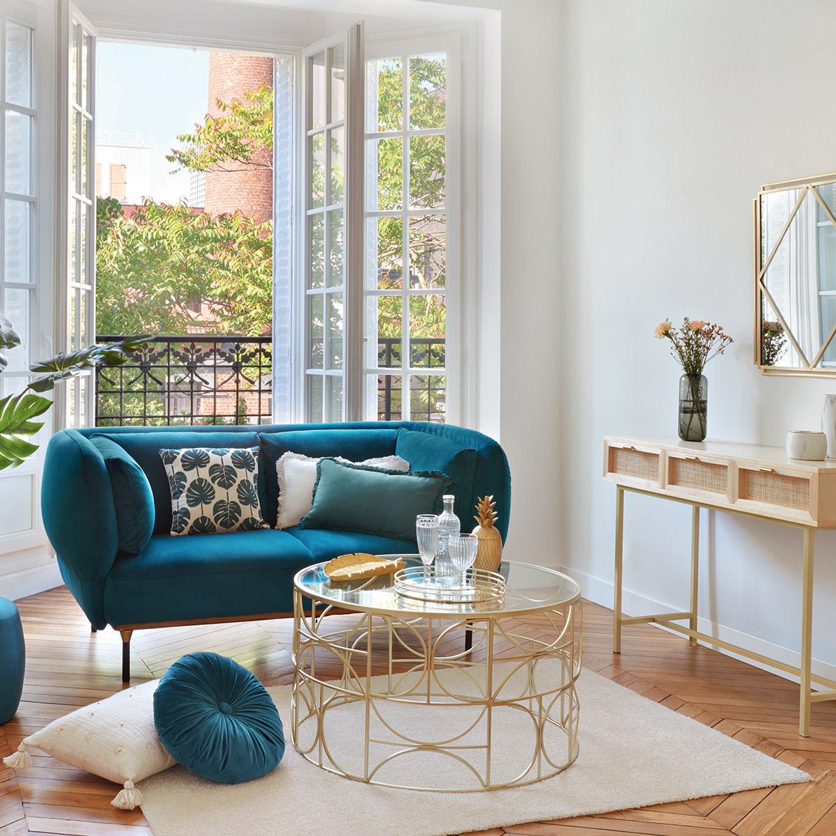 Tappeto devine verde cachi 170x120cm| rohome