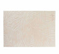 Tappeto rettangolare 120cm foglie rilievo | rohome | Rohome