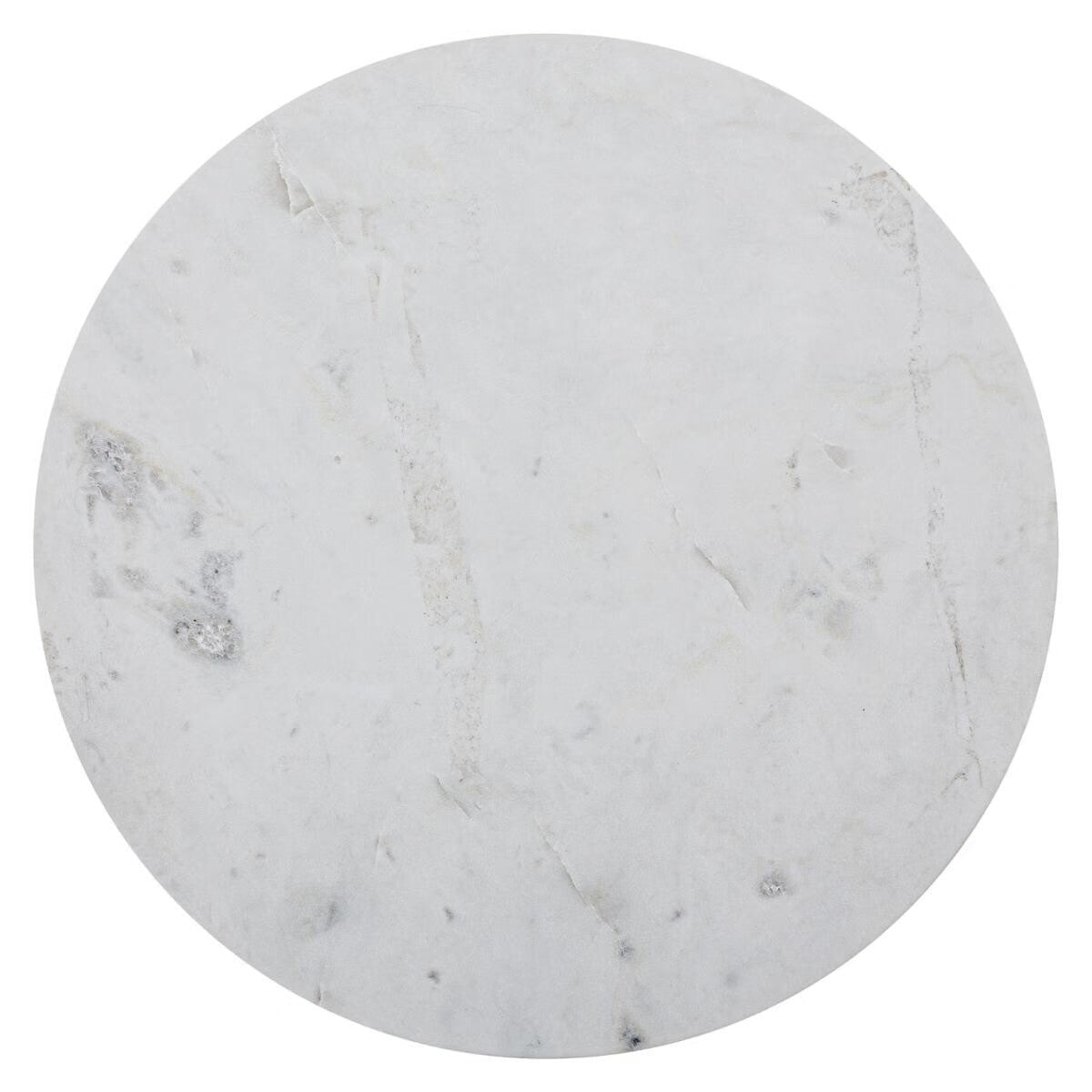 Tavolino in metallo con ripiano in marmo | Rohome | Rohome
