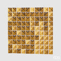 Tenda pannello glitter quadrata colore light Oro | Rohome | Rohome