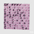 Tenda pannello glitter quadrata colore Rosa | Rohome | Rohome