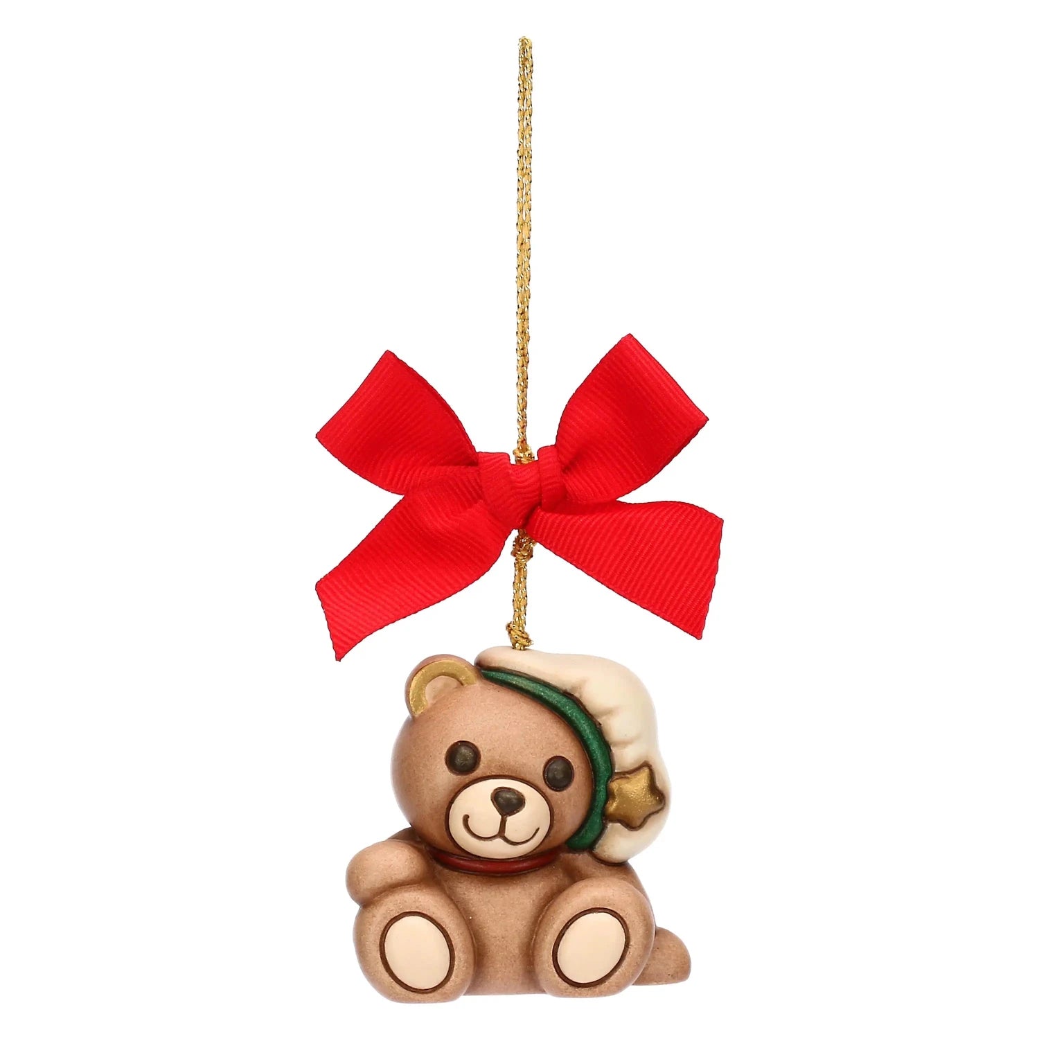 Thun - Addobbo natalizio Teddy chef in ceramica, piccolo | Rohome | Rohome