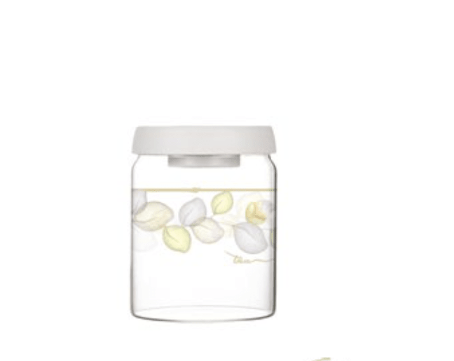 Thun - Barattolo in vetro con sottovuoto Linea Bloom medio | Rohome | Rohome