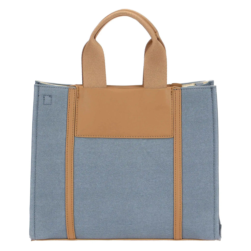 Thun - Borsa Tote bag denim/marrone, media | Rohome