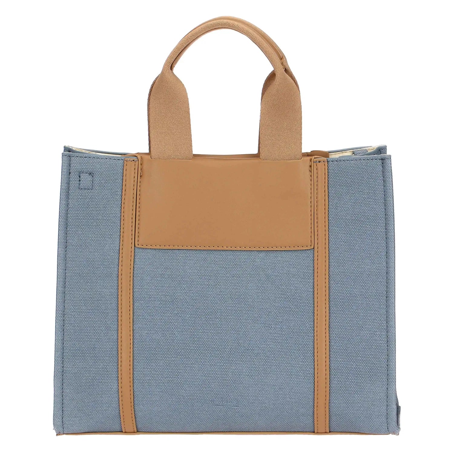 Thun - Borsa Tote bag denim/marrone, media | Rohome
