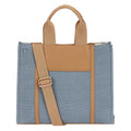 Thun - Borsa Tote bag denim/marrone, media | Rohome