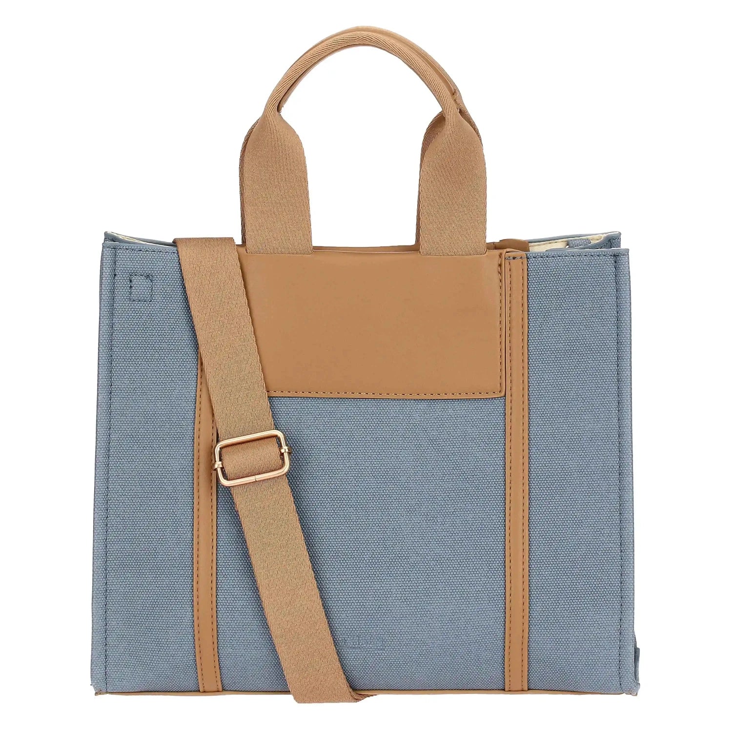 Thun - Borsa Tote bag denim/marrone, media | Rohome