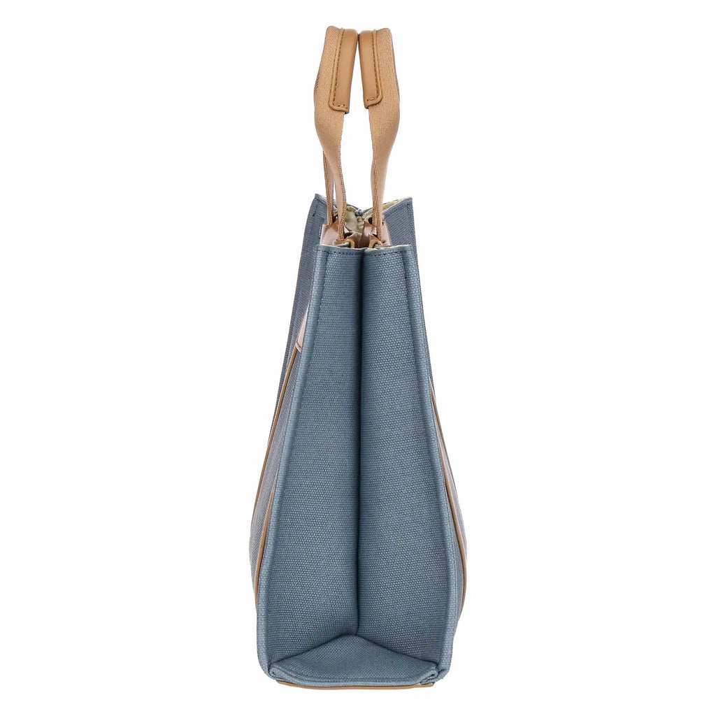 Thun - Borsa Tote bag denim/marrone, media | Rohome