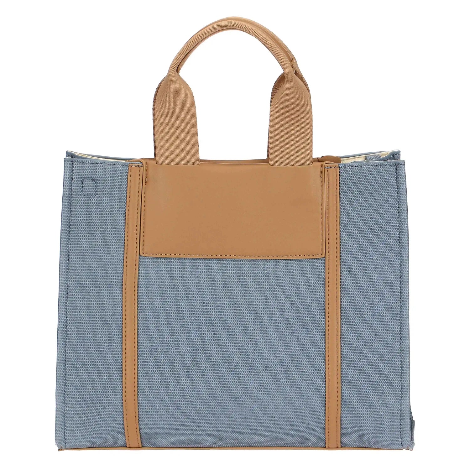 Thun - Borsa Tote bag denim/marrone, media | Rohome