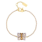 Thun - Bracciale catena e tessuto con farfalla | Rohome | Rohome