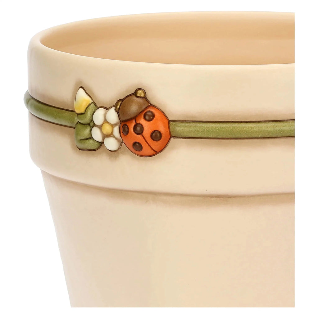 Thun - Cachepot in ceramica Country Bloom medio | Rohome | Rohome