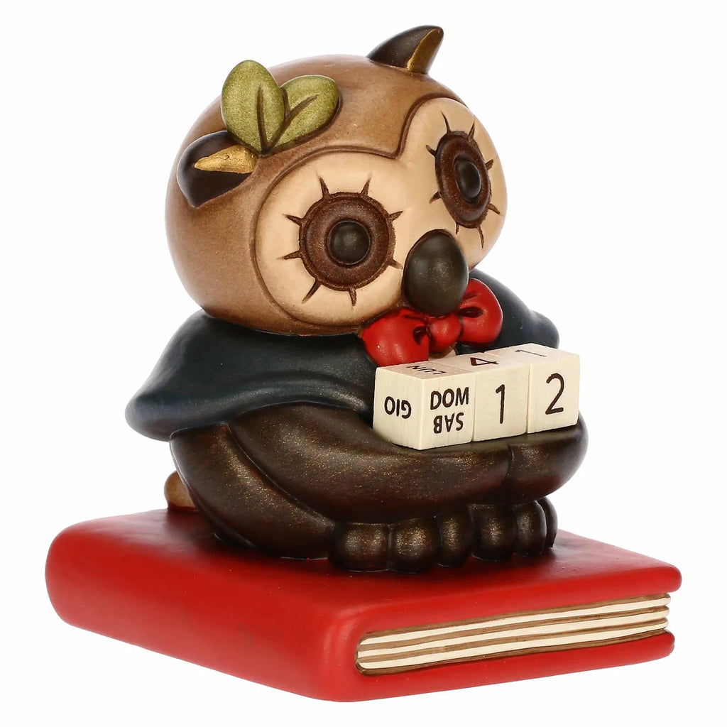 Thun - Calendario laurea con gufo Lucky in ceramica | Rohome | Rohome