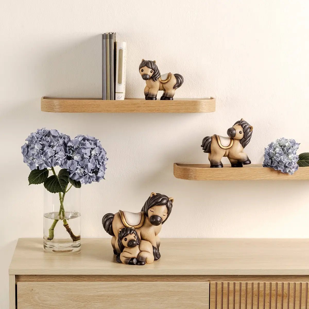 Thun - Cavallo Isabella grande in ceramica | Rohome | Rohome