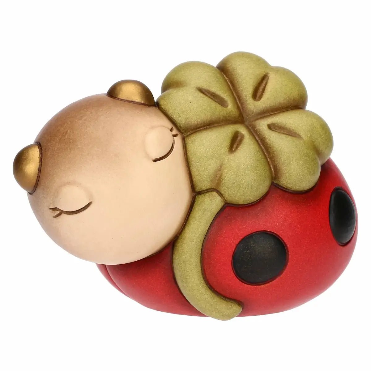 Thun - Coccinelle Ella media con quadrifoglio in ceramica | Rohome | Rohome