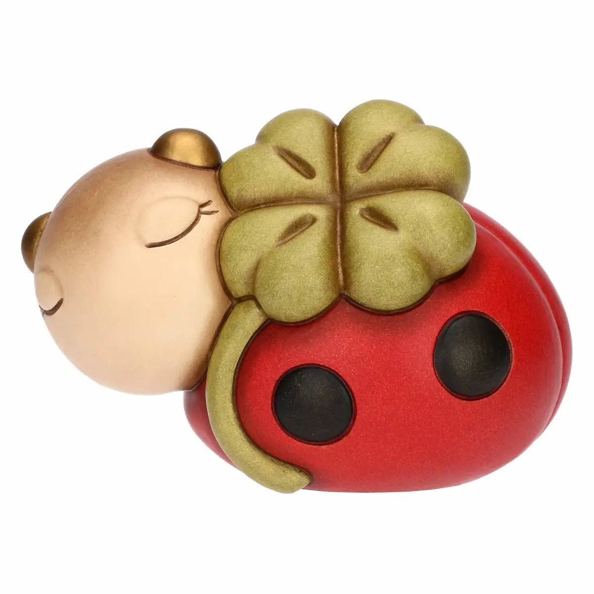Thun - Coccinelle Ella media con quadrifoglio in ceramica | Rohome | Rohome