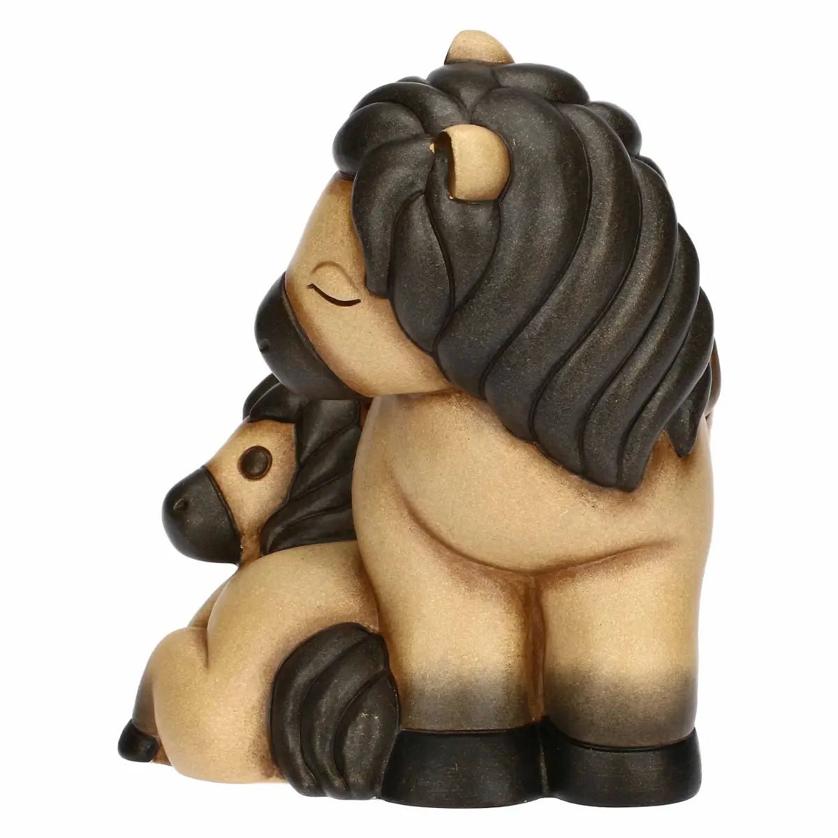 Thun - Coppia cavallo Isabella in ceramica | Rohome | Rohome