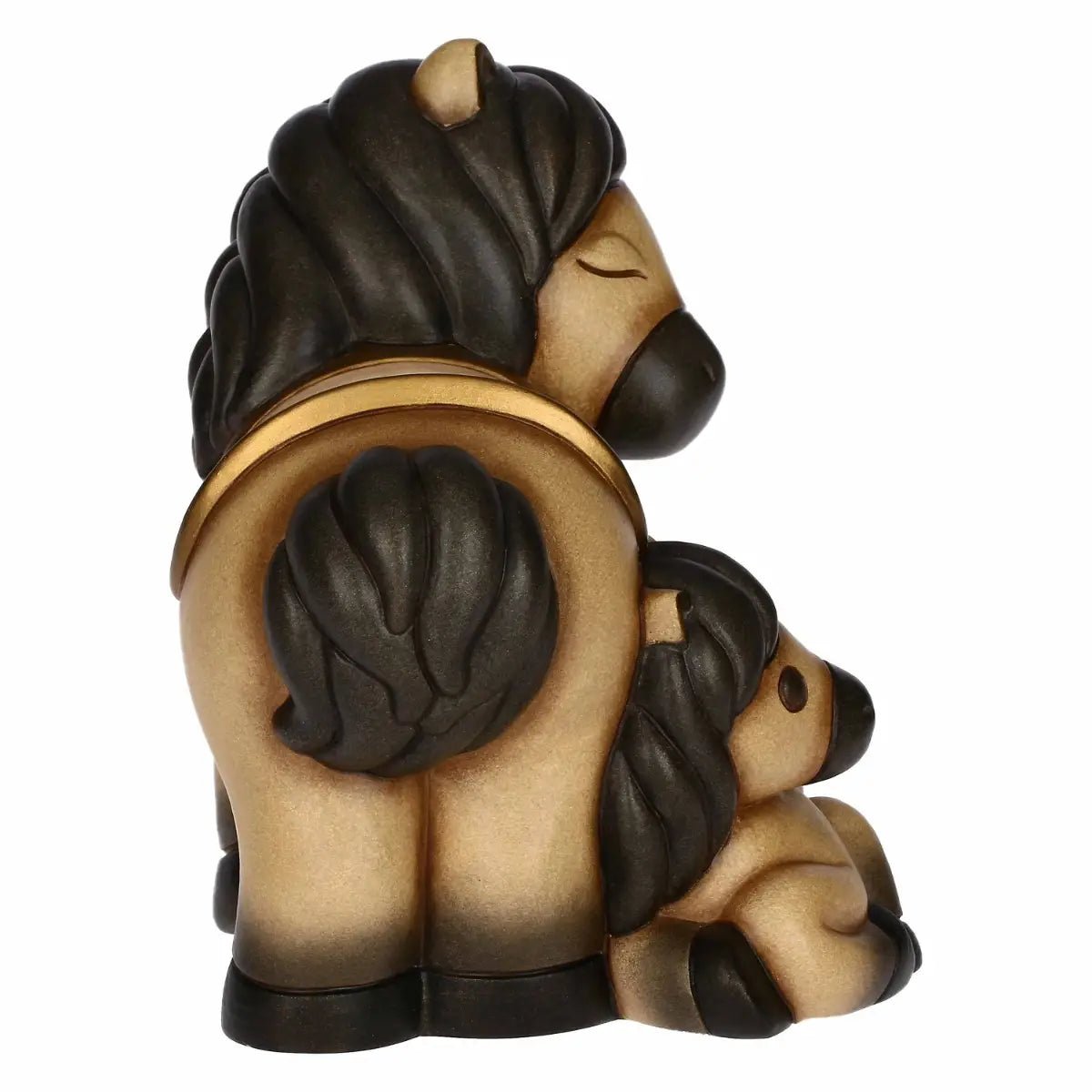 Thun - Coppia cavallo Isabella in ceramica | Rohome | Rohome