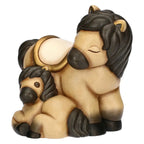 Thun - Coppia cavallo Isabella in ceramica | Rohome | Rohome