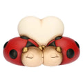 Thun - Coppia Coccinella Ella con cuore in ceramica | Rohome | Rohome