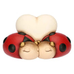 Thun - Coppia Coccinella Ella con cuore in ceramica | Rohome | Rohome