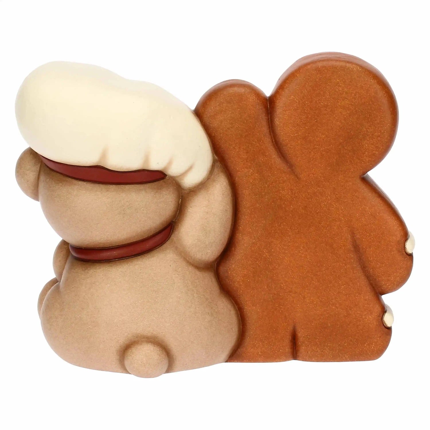 Thun - Coppia Teddy e omino di pan di zenzero Pepi in ceramica | Rohome | Rohome