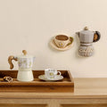 Thun - Decorazione da parete caffettiera in ceramica Country Bloom, media | Rohome