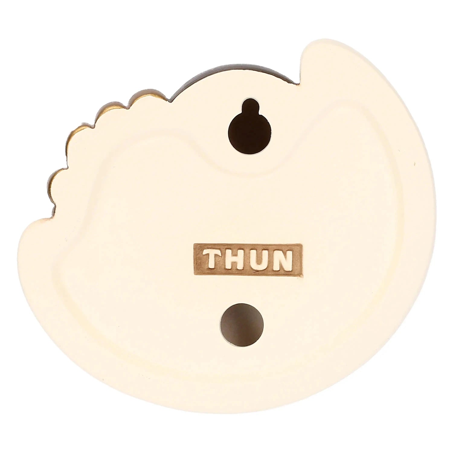 Thun - Formella angelo da parete su luna in ceramica, piccolo | Rohome | Rohome
