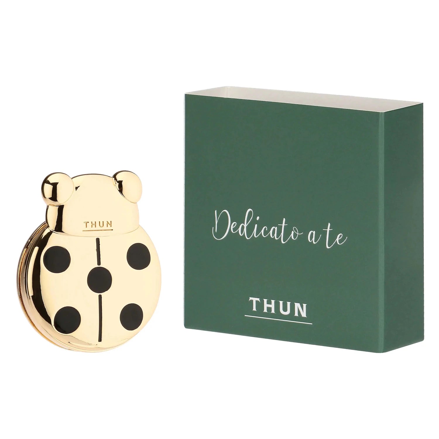 Thun - Gancio portaborsa in metallo coccinella gold | Rohome | Rohome