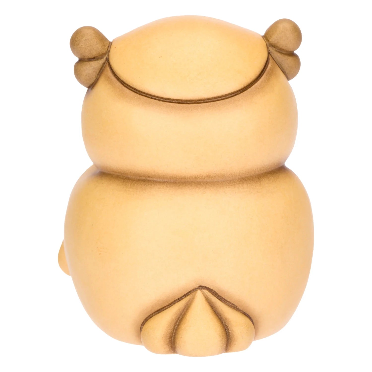 Thun- Gufo giallo con quadrifoglio in ceramica | rohome | Rohome