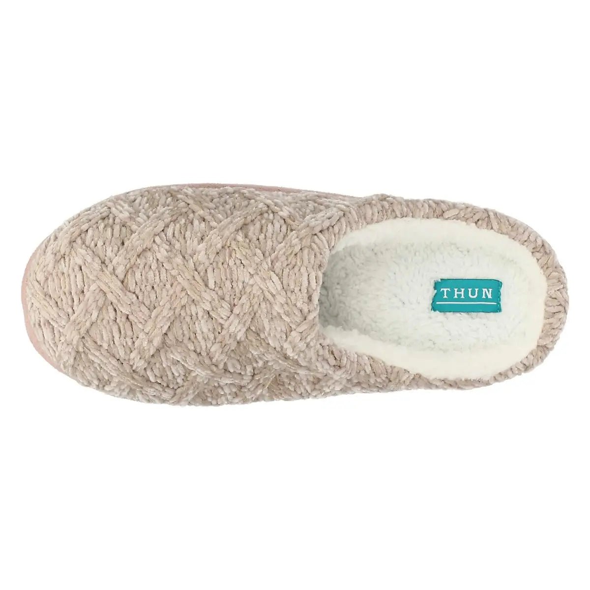 Thun - Pantofole intreccio rosa linea abbracciami 36-37 | Rohome | Rohome