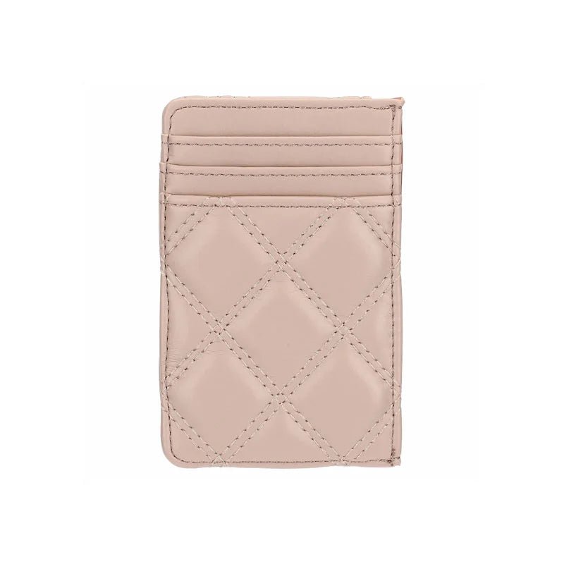 Thun - Porta carte di credito in ecopelle rosa e moka | Rohome | Rohome