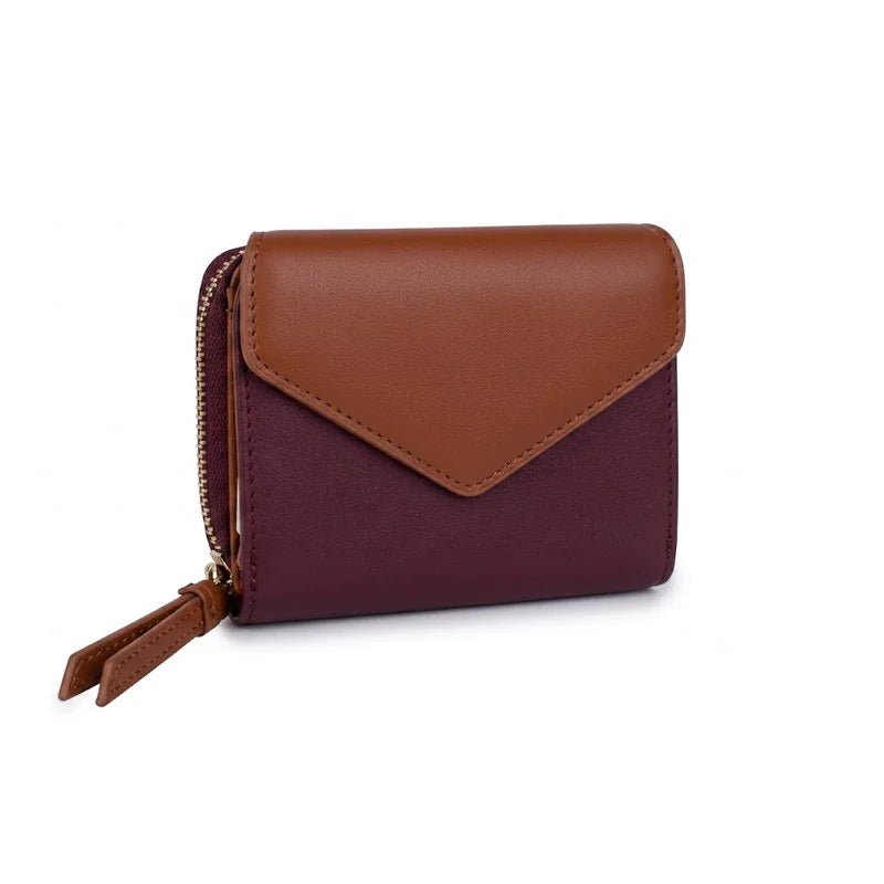 Thun -Portafoglio con patta, viola/marrone | Rohome | Rohome