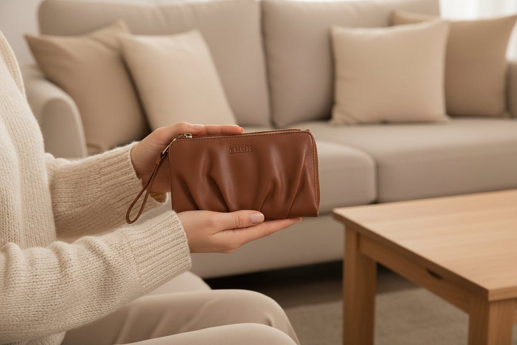 Thun - Portafoglio in ecopelle con pieghe | Rohome | Rohome