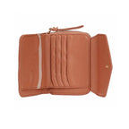 Thun – Portafoglio trapuntato con patta, color moka | Rohome | Rohome