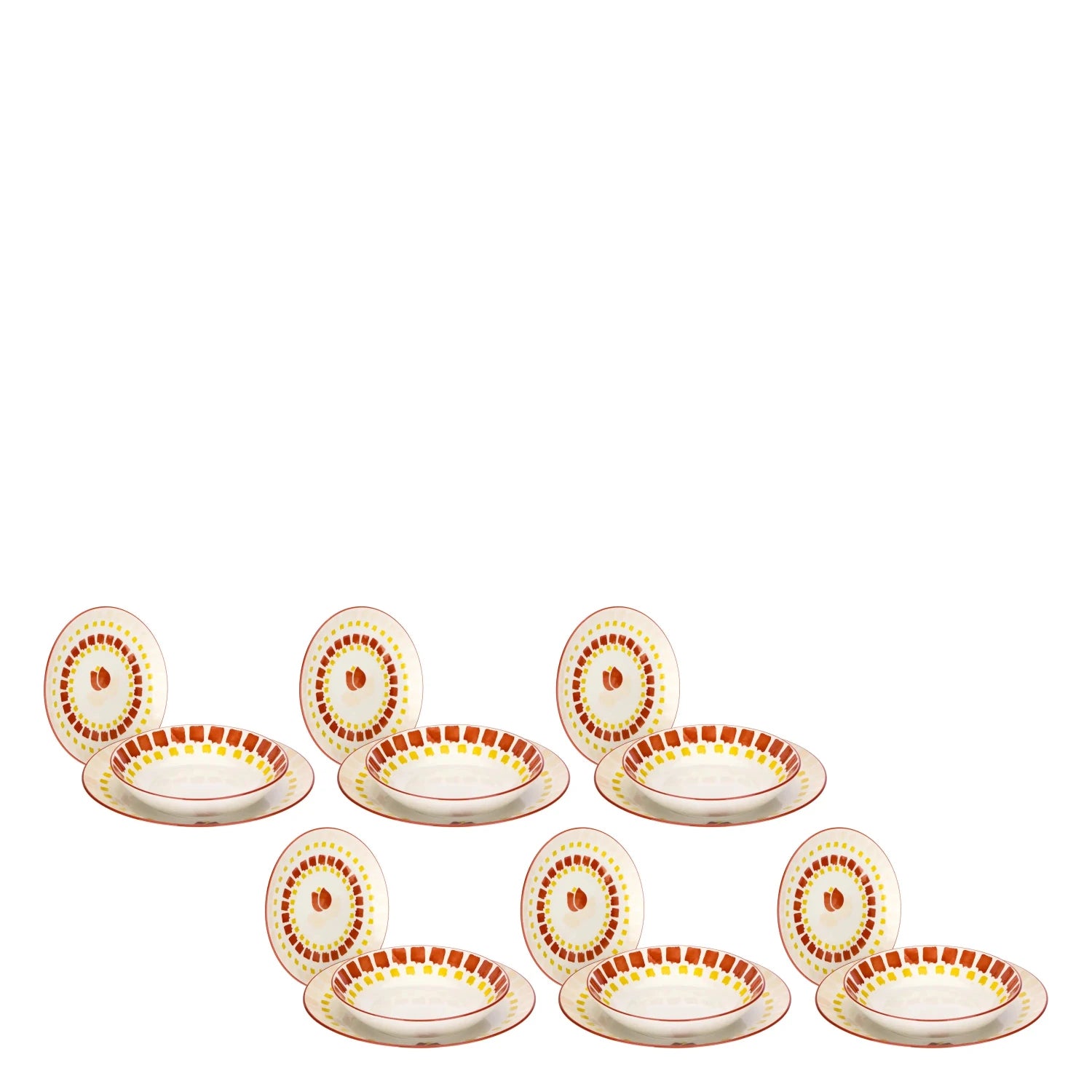 Thun - Set 18 pz tavola linea Tulipani | rohome | Rohome