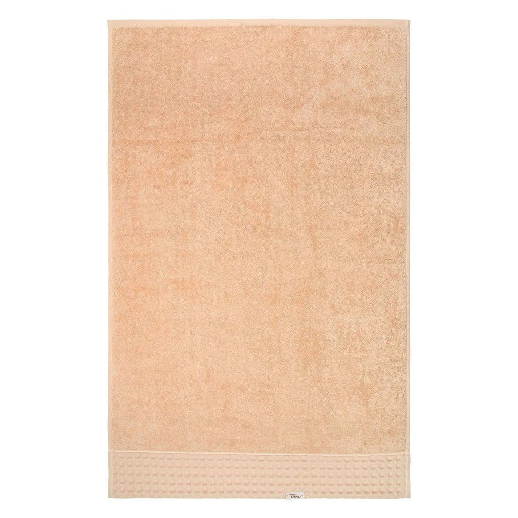 Thun - Set 2 Asciugamani tortora in cotone | Rohome - Rohome