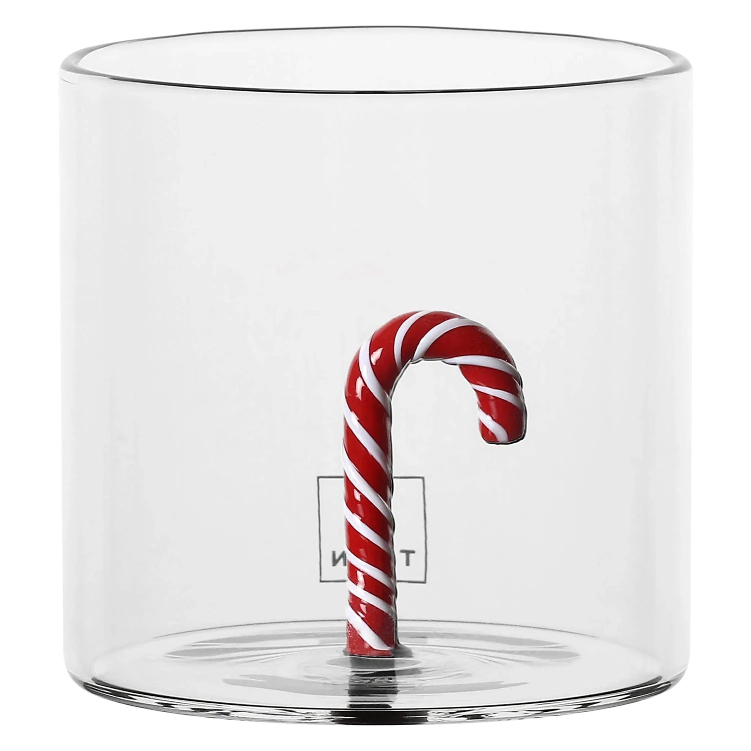 Thun - Set 2 bicchieri con candy cane linea sorprese di Natale | Rohome | Rohome