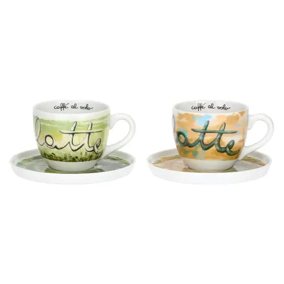 Thun - Set 2 tazze colazione in porcellana VogliaDi | Rohome | Rohome