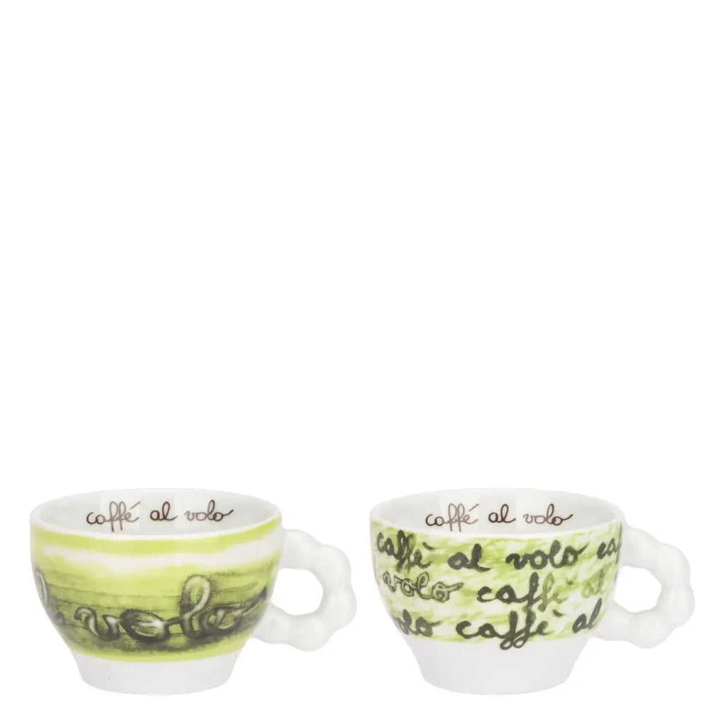 Thun - Set 2 tazze medie in porcellana linea caffè al volo | Rohome | Rohome