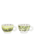 Thun - Set 2 tazze medie in porcellana linea caffè al volo | Rohome | Rohome