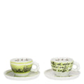 Thun - Set 2 tazze medie in porcellana linea caffè al volo | Rohome | Rohome