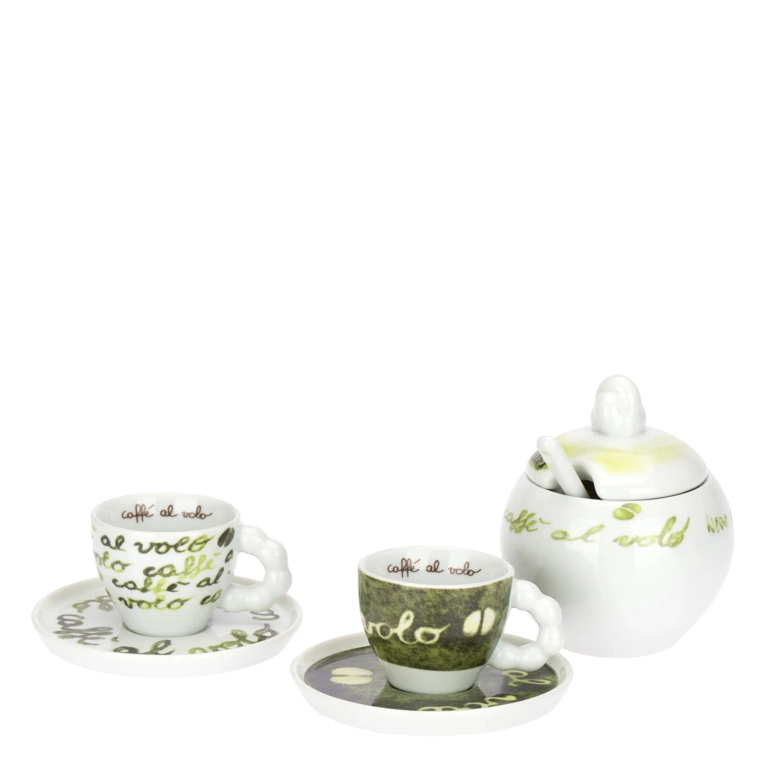 Thun - Set 2 tazzine espresso e zuccheriera linea caffe al volo | Rohome | Rohome
